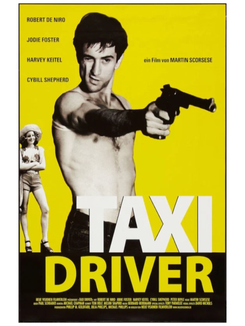 TAXI DRIVER - Movie Poster Reprint